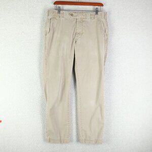 Meyer Pants Mens 32X30 Beige Chino Straight Leg Stretch Classic
